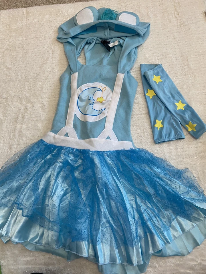 Disfraz de Halloween Care Bears Bedtime Bear 2 piezas disfraces junior mediano Foto 2 de 4