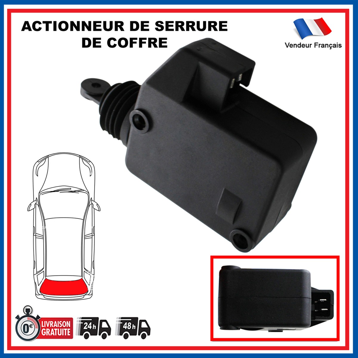 Moteur de Centralisation Coffre Ax Bx Xantia Zx 106 205 206 306