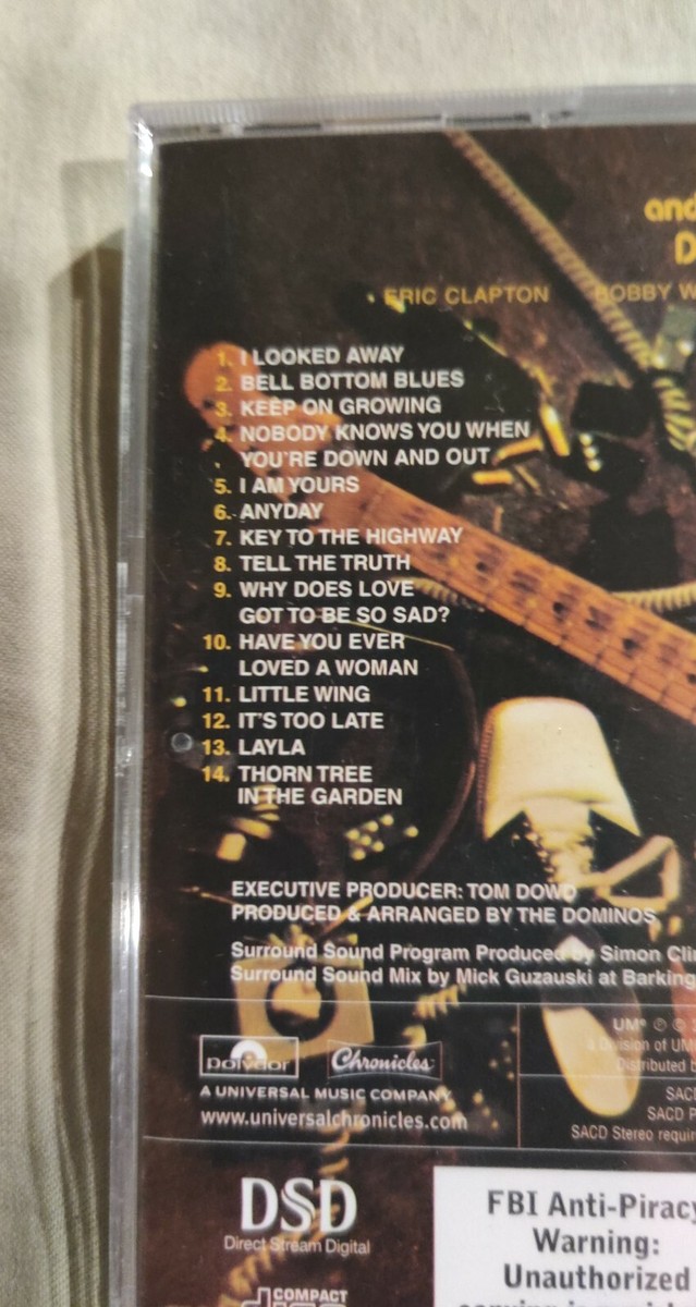 Derek & The Dominos / 午前零時半のインセンス Derek & the Dominos デレク・アンド・ザ・ドミノス/名演