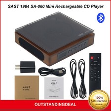 SAST 1984 SA-060 Mini Rechargeable CD Player Retro Bluetooth CD Player ot25