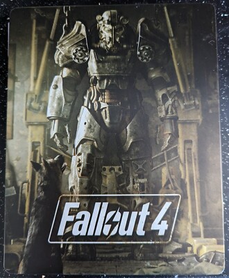 Fallout 4 Steelbook Case + Postcards Set - Brand New Collectible (No Game Included)