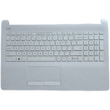FOR HP 15-BS 15-BW 15-BU 925009-001 Laptop C Shell Keyboard Touchpad White