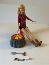 barbie campfire doll
