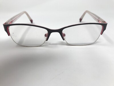 Furla VU4303K EUC FRAMES ONLY Pink  & Brown Oval Half Rim Metal
Sunglass Feames Furla Eyeglasses, Frames Only, Globe VU4303K COL.0483, 53-18  main image 3