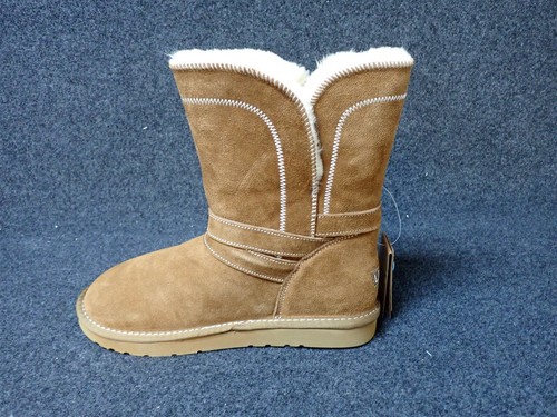 NEW Lamo Vanessa Memory Foam Suede Winter Boots Chestnut Women's 10 (SS8) - Picture 6 of 6