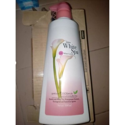 mistine white spa glutathione uv white lotion Mistine White Spa UV White Body Lotion Moisturizing 500ml x 1pc