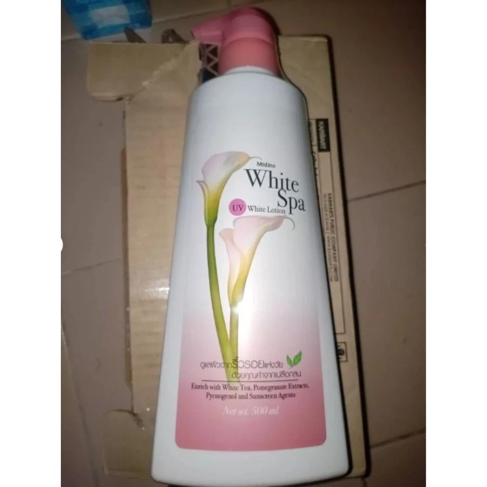 Loción corporal hidratante Mistine White Spa UV White 500 ml x 1 pieza Foto 2 de 4
