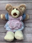 Cabbage Patch Kids CPK Furskins Hattie Bear Vintage Xavier Roberts