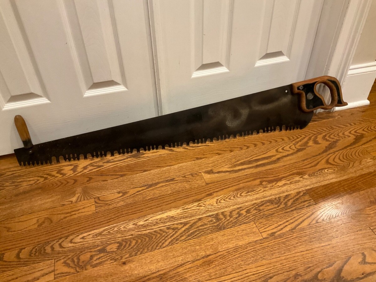 Antique 1887 WARRANTED SUPERIOR Crosscut 48