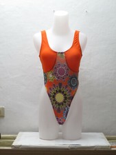 Multicolour Spandex Leotard Thong for Women Size 10 Medium
