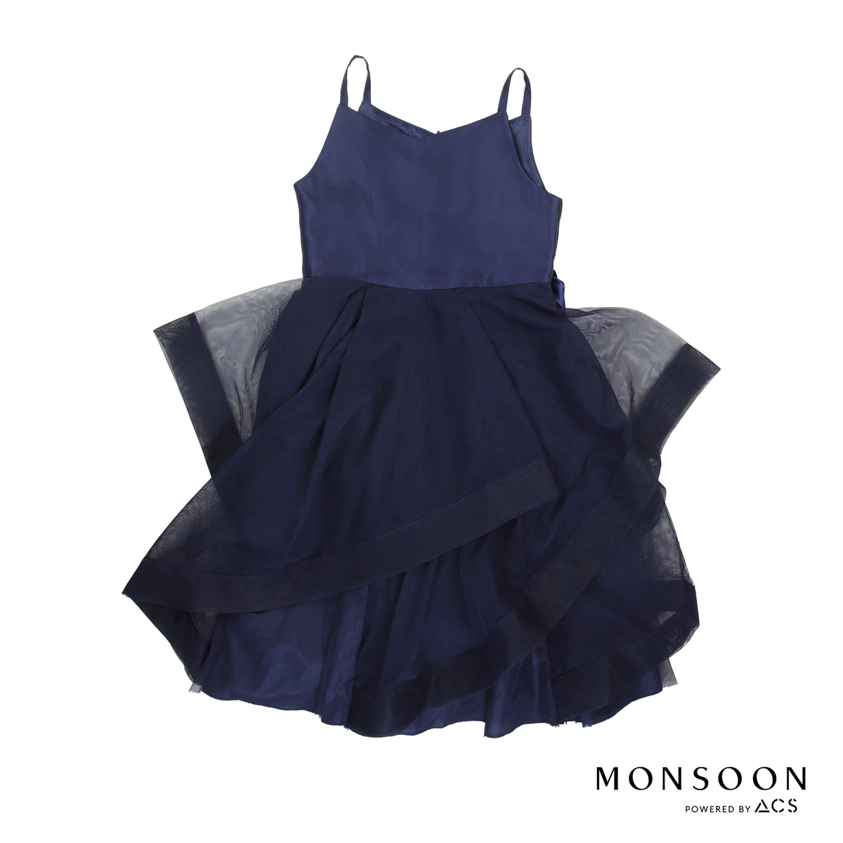 Monsoon Sienna ruffle prom dress UK size 10yrs eBay