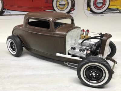 All New 1/8 scale CHOPPED 1932 Ford 3 Window Body Big Deuce 32