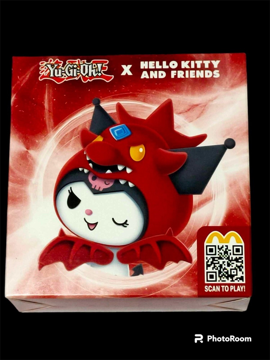 McDonalds Happy Meal Yu-Gi-Oh! x Hello Kitty Kuromi x Slifer The