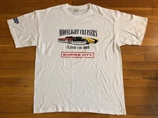 Empire City Casino Moonlight Cruisers Classic Car Show Shirt Men's XL White