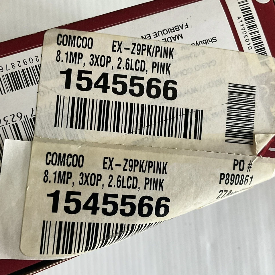 Cámara digital Casio Exilim EX-Z9 solo caja, cables, manuales Foto 2 de 4