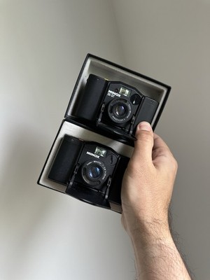 Minox 35 GT & GL COMBO 35mm Film Cameras In Original Box Untested