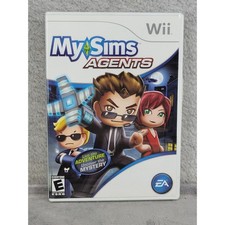 MySims Agents Nintendo Wii EA 2009 Video Game CIB Complete Mystery Adventure
