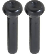68-87 GM Car/Truck Black Door Lock Knobs (Pair)