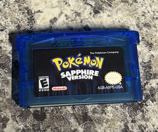 Pokemon Sapphire Version Nintendo Game Boy Advance GBA NTSC-U/C E 2003