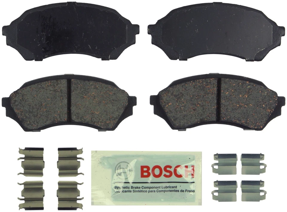 Комплект дисковых тормозных колодок — синие керамические тормозные колодки с оборудованием подходят для Mazda Protege 1999 года выпуска - Изображение 3 из 4