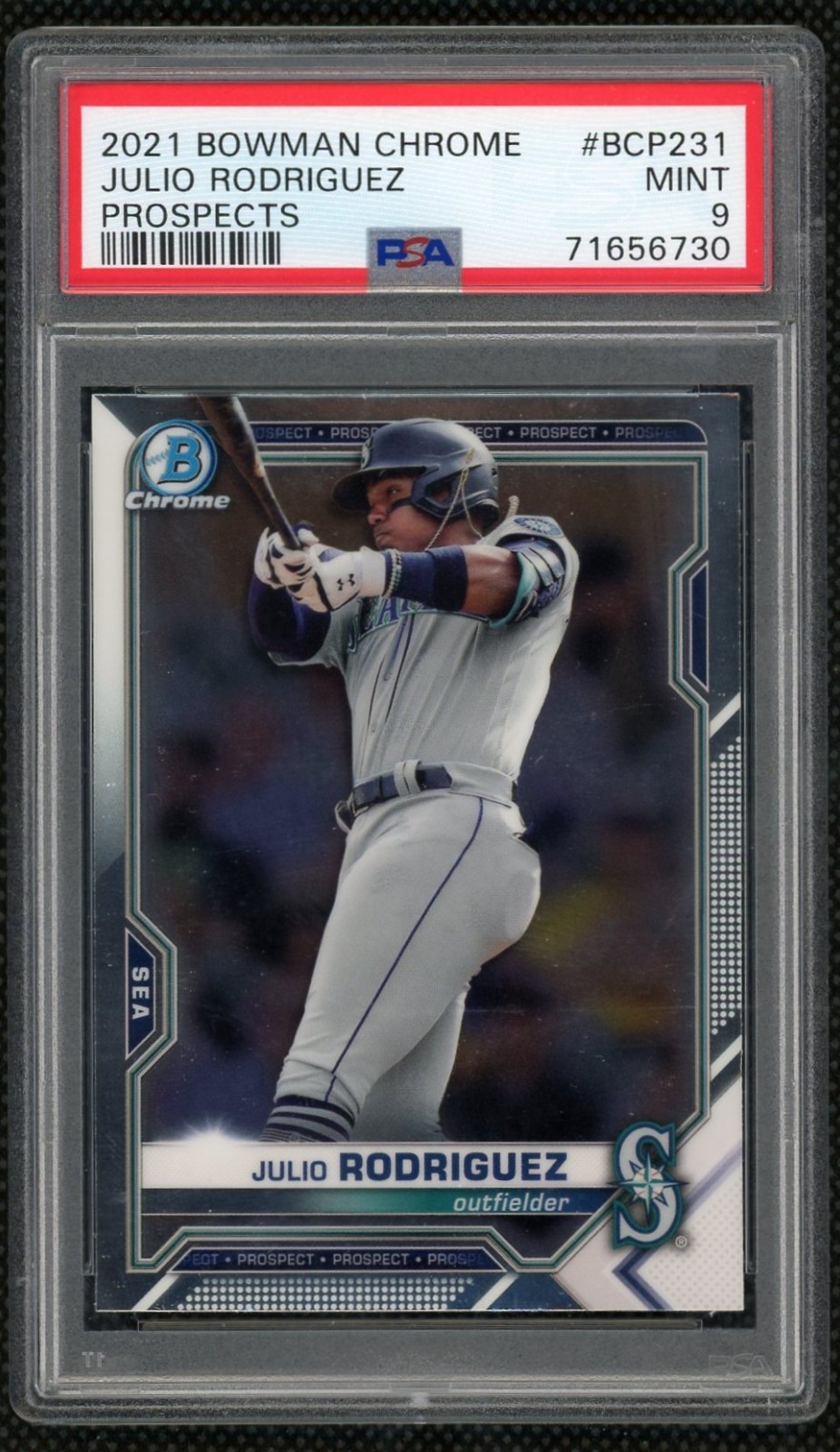 2021 Bowman Chrome - Prospects Julio Rodriguez #BCP-231 (RC)