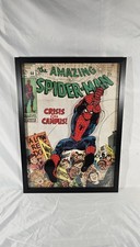 Marvel Comic Framed Crisis On Campus 3-D The Amazing Spider-Man Wall Art