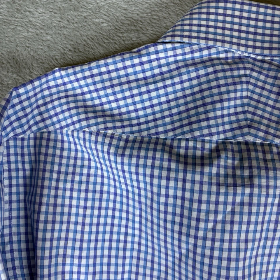 Camisa de vestir Charles Tyrwhitt para hombre 14,5 32 extra ajustada sin hierro multicolor Foto 4 de 4