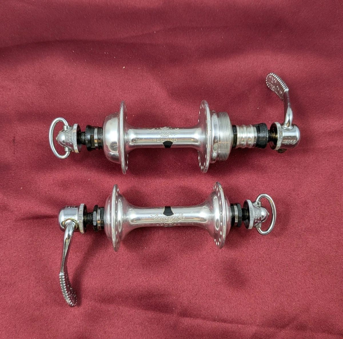 CAMPAGNOLO RECORD 前後ハブ スモールフランジ 32H BSC Campagnolo Record Hub for sale | eBay