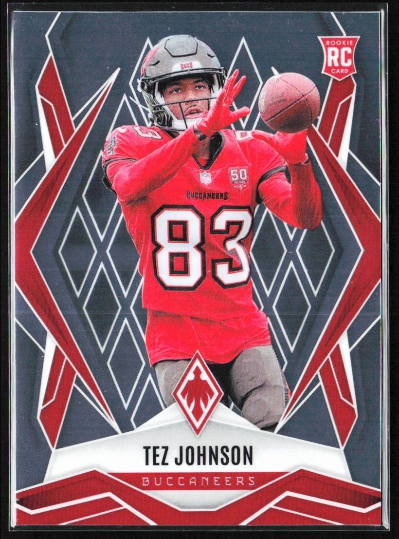 2025 Panini Phoenix Base Rookie Tez Johnson RC #166
