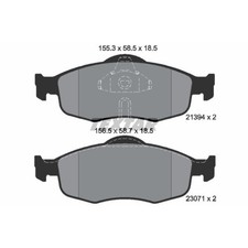 TEXTAR Bremsbeläge vorne für Ford Mondeo II Turnier FORD USA Contour