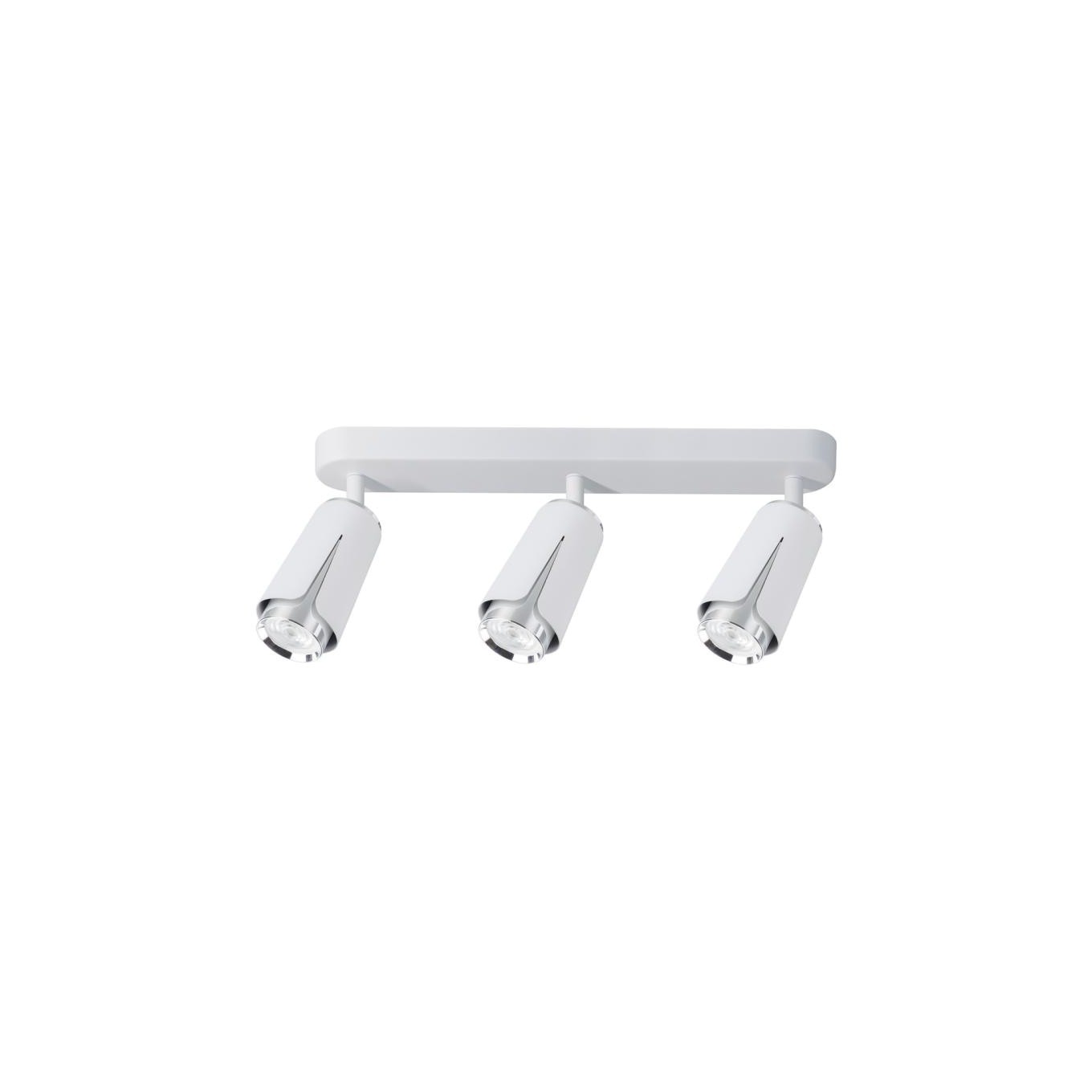 FLOWER WHITE CHROME SPOT Ceiling Light 3xGU10 ML0274