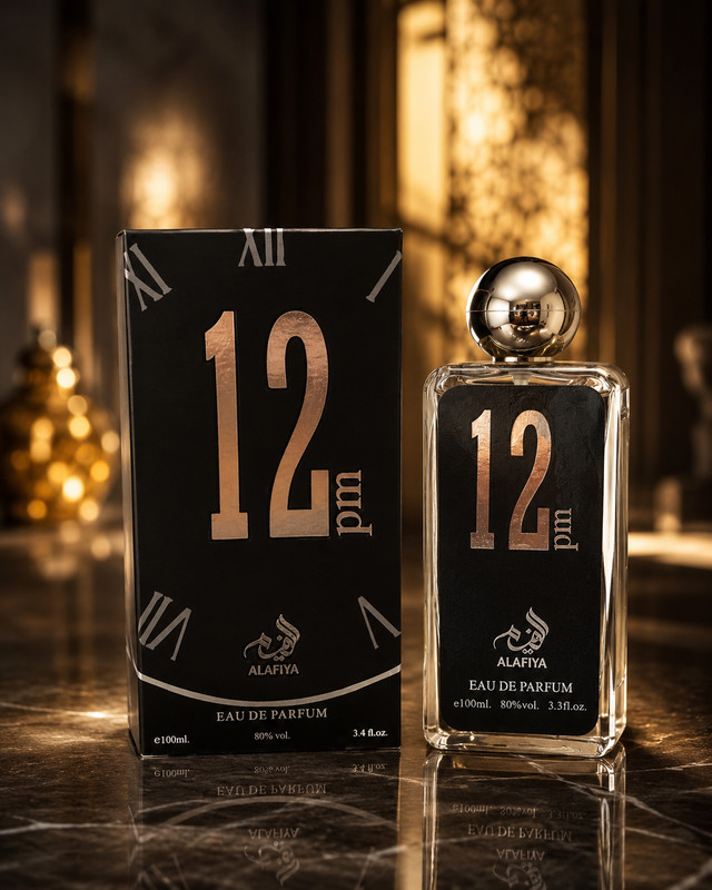 12Pm By Alafiya Eau De parfum For Men 100ml 3.3fl.Oz