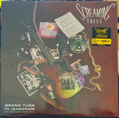 SCREAMING TREES Wrong Turn To Jahannam LP Yellow Vinyl Sealed Mark Lanegan /500