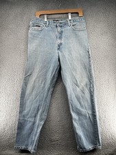 Vintage Tommy Hilfiger Jeans Mens 31x29 Straight Leg Distressed Denim 90s