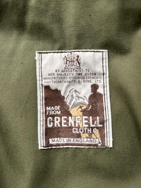 Men Grenfell Jacket Khaki S-M