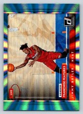 2021-22 Donruss Franchise Features Holo Teal Laser #12 Jimmy Butler