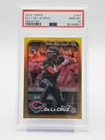 ELLY DE LA CRUZ 2024 TOPPS GOLD FOIL ROOKIE #141 REDS PSA 10 Q5461