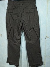 Boulder Gear Snow Pants Mens Small Black 6706R Insulated Cargo Skiing Warm