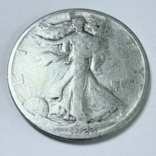 1923-S Walking Liberty Half Dollar Almost Good AG Coin 90% Silver #3916
