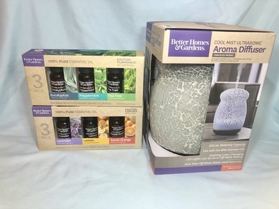 NEW Cool Mist Aroma Diffuser with Six Essential Oil Scents