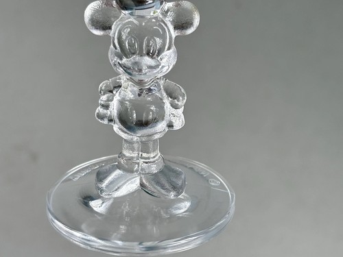 Walt Disney Company Mickey Mouse Clear Wine Glass 6.25" - Picture 9 of 15