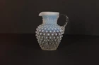 Vintage Fenton Hobnail pitcher (UV reactive high manganese content)