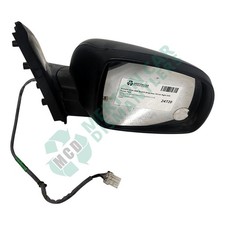 NISSAN NOTE 2006 TO 2012 BLACK WING DOOR MIRROR RIGHT SIDE POWER FOLD -