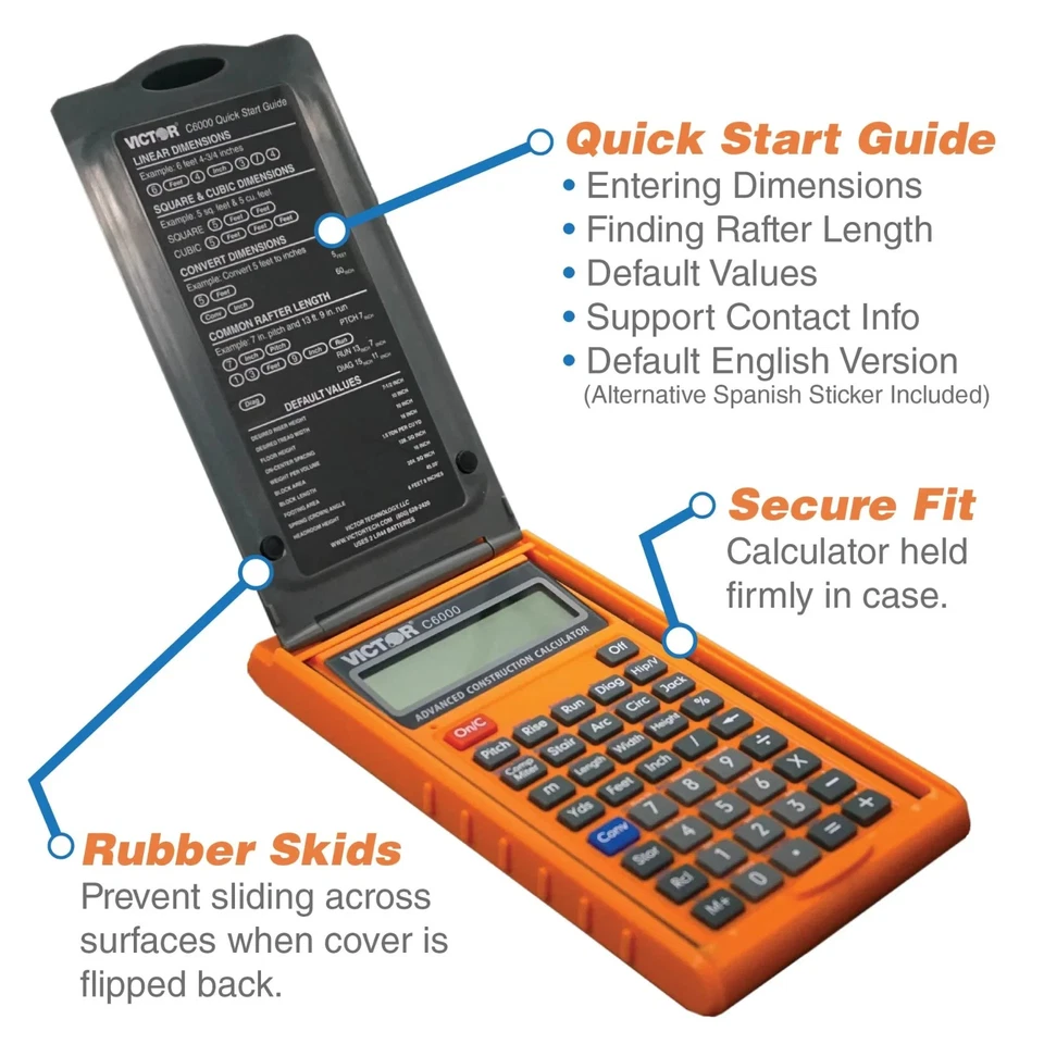 Victor Technology C6000 Advanced Construction Calculator - Image 4 of 4