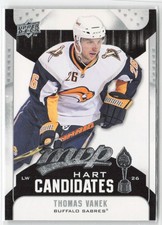 2009-10 Upper Deck MVP - Hart Candidates Thomas Vanek #HC10