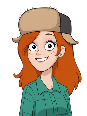 Wendy Gravity Falls Vinyl Car Decal Sticker 7'' Weatherproof