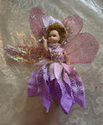Vintage Flower Fairy Pixie Porcelain Face arms legs Ornaments Decor  5” — photo 1