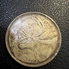 1966 Canada 25 Cents Quarter, .800 Silver Coin Do175
