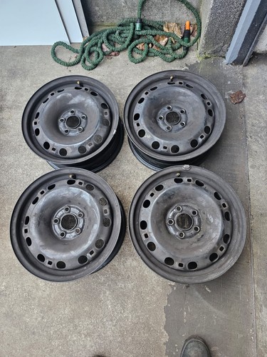 4 Stahlfelgen Audi,Jinbei,Seat,Skoda,SWM,VW 6x15" ET38 5x100x57 6R0601027D