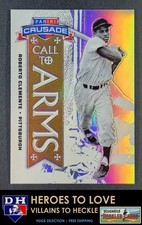 2025 Panini Crusade Call to Arms Prizm Roberto Clemente #5 Pittsburgh Pirates
